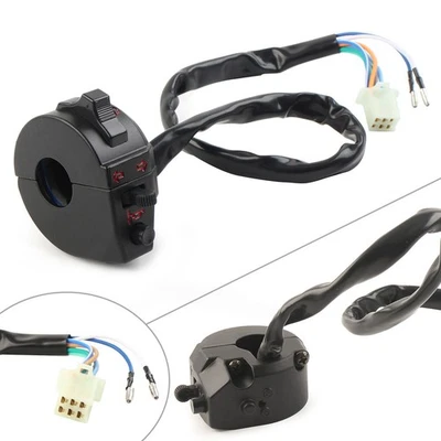Interruptor izquierdo doble deportivo bocina luz intermitente para Honda XL XR 250 400 650/600 Foto 1 de 4