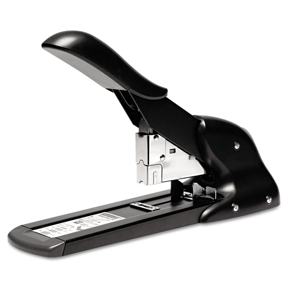 Rapid 73110 Rapid HD130 Heavy Duty Stapler, 130-Sheet Capacity, Black (RPD73110)