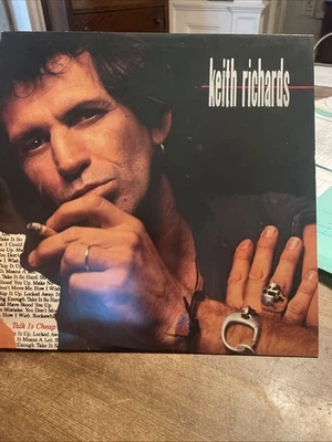 Keith Richards Talk Is Cheap Vinyl 1988 Virgin US Press 90973-4 NM Rock Music - Image 1 of 4