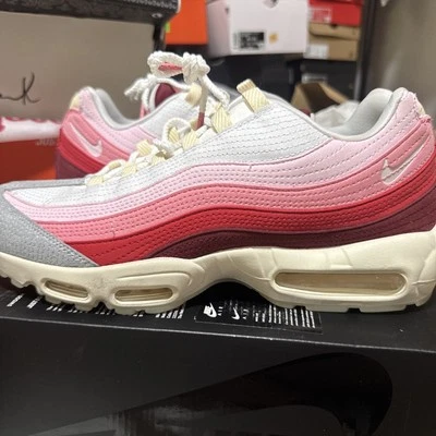 Nike Air Max 95 DM0012 600 Anatomy of Air Men Sz 13 Team Red Summit White No Lid - Image 1 of 4