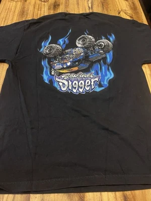 Alstyle Apparel Monster Jam World Tour Mens Size Large Son Uva Digger T Shirt - Image 1 of 4