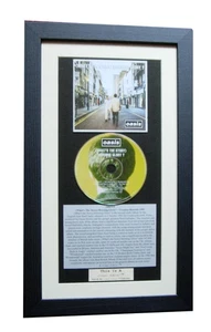 OASIS What's The Story CLASSIC CD Album GALLERY QUALITY FRAMED+FAST GLOBAL SHIP - Imagen 1 de 8