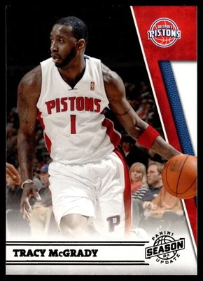 2010-11 Panini Season Update - Tracy McGrady #52 Pistons - Image 1 of 2