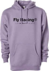 FLY TRADEMARK HOODIE PLUM SM - Picture 1 of 1