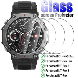 Películas protectoras de pantalla de vidrio para Amazfit T-Rex 3 Pro T-rex2/3 T-Rex Pro/T-Rex - Imagen 1 de 9