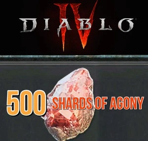 Diablo 4 Eternal Realm 500 Shards of Agony Boss Mats Drop XBOX X/S PS4 PS5 PC - Picture 1 of 1