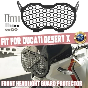 New Front Headlight Grille Protector Cover Guard Hoods For Ducati Desert X 22-23 - Picture 1 of 8