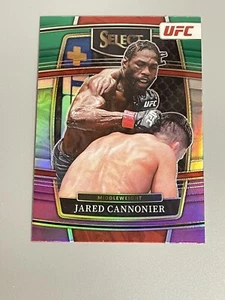 Jared Cannonier 2022 Panini Select UFC Tri-Color Prizm #8 - Picture 1 of 2