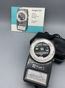 Medidor de luz fotográfico vintage modelo Knight KG-275A #W2525 - Imagen 1 de 9
