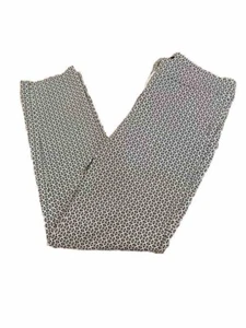 Willi Smith Dress Pants Womens Small Black White Diamond Preppy Classic Work - Picture 1 of 10