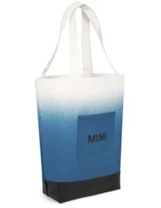 New Genuine MINI Shopper Shopping Bag Gradient Island Blue 80225A21210 - Picture 1 of 4