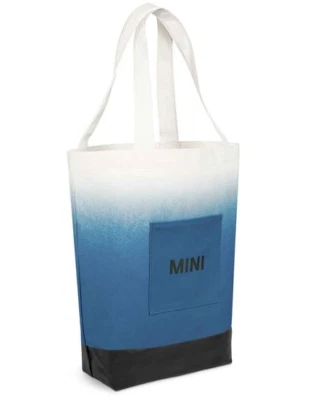 Nova Bolsa de Compras Genuína MINI Shopper Gradient Island Azul 80225A21210 - Imagem 1 de 4