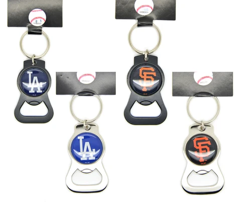 MLB Officially Licensed Bottle Opener Key Ring Cover