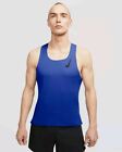 Nike Aeroswift Singlet Running Blue Tank Top Slim Fit Size Xl Mens Cj7835-405