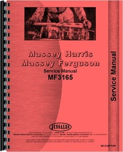 Manual de servicio de tractor industrial Massey Ferguson 3165 MH-S-MF3165 - Imagen 1 de 1