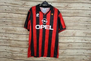 Ac Milan Home Lotto 1993/1994 Football Shirt Original Rare Vintage XL Jersey - Picture 1 of 5