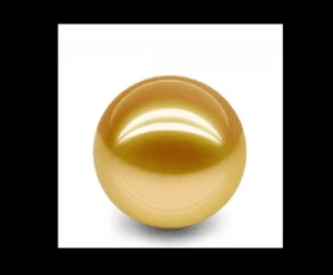 8mm Natural Mar del Sur Oro Genuino Perfecto Redondo Suelto Perla Medio Perla Perla Perla - Imagen 1 de 1