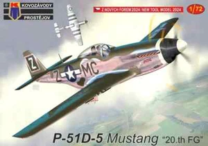 1/72 WW2 Fighter: NAA P-51D-5 Mustang  "20 FG" [USAAF] #0440 : KP MODELS - Picture 1 of 2
