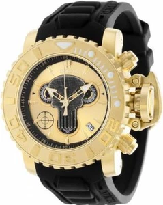 INVICTA MARVEL 46MM SEA HUNTER GEN III PUNISHER QUARTZ WATCH MO. 34928 - Picture 1 of 8