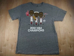 Camiseta Miami Heat 2012 Campeones de la NBA Adidas Talla Grande - Imagen 1 de 6