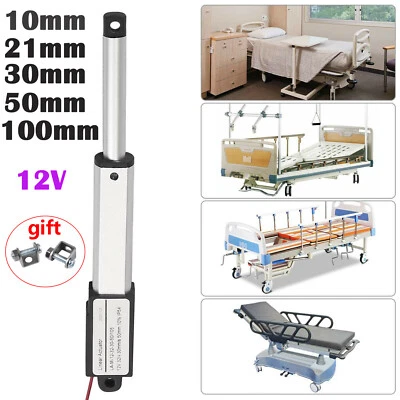Mini Micro Linear Motor Linear Actuator Electric 12V 10mm 30mm 50mm 75mm 100mm - Image 1 of 4