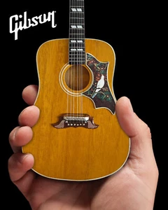 Acoustic Guitar Gibson Dove Vintage Natural 1:4 Scale Mini Guitar Collectible - Picture 1 of 7