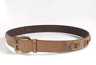 LAUREN Ralph Lauren Women's Leather Ring Belt - Desert Tan 414593803