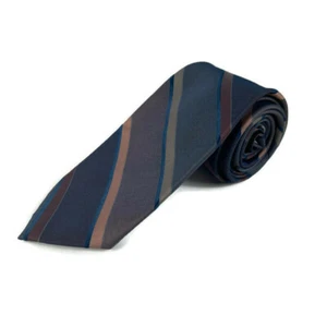 Corbata Wembley para hombre a rayas azules - Imagen 1 de 6