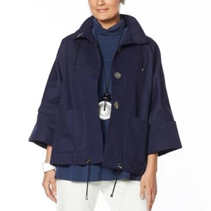 MarlaWynne Canvas Drama Jacket 638793-R - Picture 1 of 9