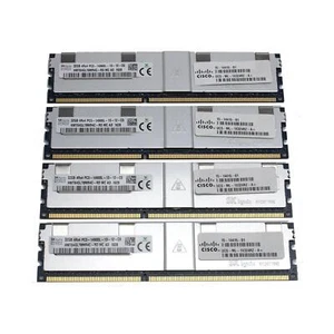 SK Hynix 128 GB (4x32GB) DDR3-1866 Reg-ECC PC3-14900L HMT84GL7BMR4C-RD #326301 - Bild 1 von 2