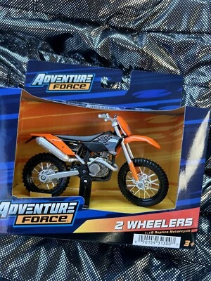 Bicicleta de motocross Maisto Orange KTM 450 2 ruedas 1:18 réplica de motocicleta fundida a presión Foto 1 de 4