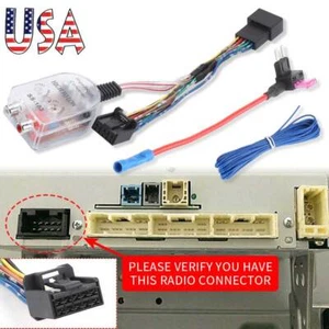 Adaptador de cable arnés de subwoofer estéreo radio amplificador adicional para Toyota 2017-2020 - Imagen 1 de 12