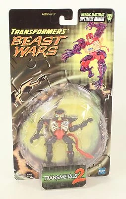 Transformers Beast Wars Transmetals 2 Optimus Minor Sealed MIB 1998 - Image 1 of 2