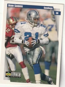 FREE SHIPPING-MINT-1997 Upper Deck Collector's Choice Cowboys Deion Sanders - Picture 1 of 1