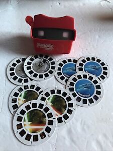 2014 ViewMaster Classic Viewer and 8 Reels, 2 Space, 3 Marine Life, 3 Star Wars