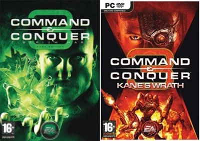 c+c 3 tiberium wars kane edition&kanes wrath USED&elements of war +5 more NEW - Image 1 of 4