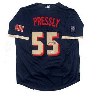 Ryan Pressly Autographed Houston Astros 2021 All Star Game Jersey JSA COA