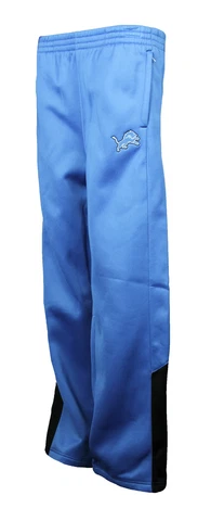 Outerstuff NFL Youth Girls Detroit Lions Performance Active Pants, Blue Cover
