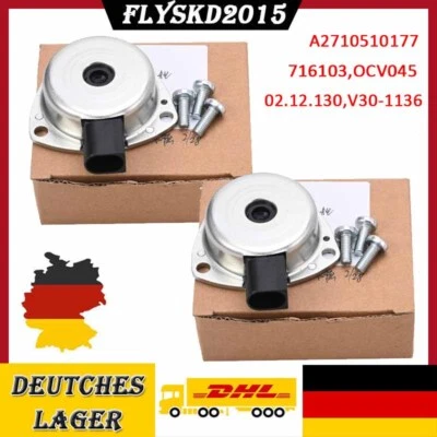  2 Piezas Para MERCEDES CLASE C W203 CLK C209 A2710510177 Regulador Imán Central - Imagen 1 de 4