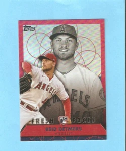Reid Detmers 2022 Topps Fresh Faces Red Parallel #/10 - Anaheim Angels FF-9 RC - Picture 1 of 2