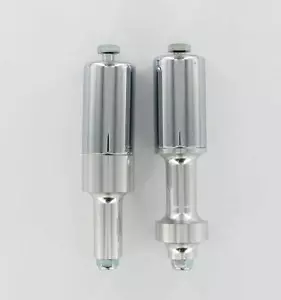 Pro-tek Frame Protector Slider Kawasaki 2003 2004 2005 2006 Z1000 Z-1000 Chrome - Picture 1 of 1