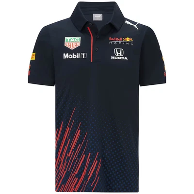 Polo uomo Puma Red Bull Racing Team 3XL F1 Racing Formula Uno 1 blu - Immagine 1 di 4