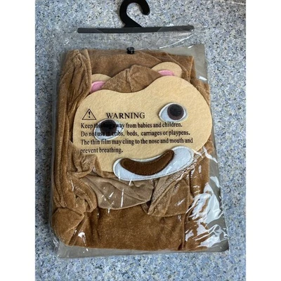 "Disfraz de Halloween Animal con Capucha Cabo León Edades 12 en adelante NUEVO 48""x30""" Foto 1 de 3