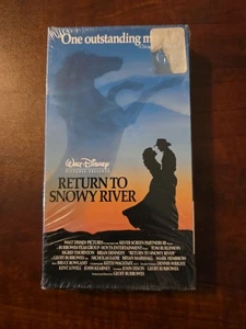 VHS Movie Return To Snowy River VHS Tom Burlinson Disney Horse Romance - Imagen 1 de 2