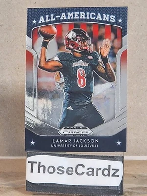 2019 Panini Prizm Draft Picks #59 Lamar Jackson - Image 1 of 2