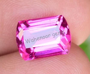 4.95 Ct Natural Mexico Pink Danburite Certified Long Cushion Loose Gemstone - Picture 1 of 6