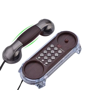 1Pc Flash Antike Telefone Mode Hängen Telefon Anrufer Wand Montiert Mit Bla KUI - Photo 1/22