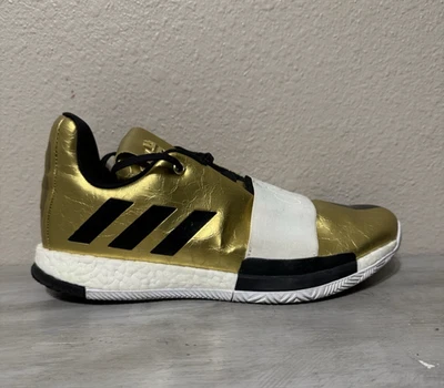 Adidas James Harden VOL. 3 IMMA STAR G54026 Metallic Gold Black Mens Size 9 - Image 1 of 4