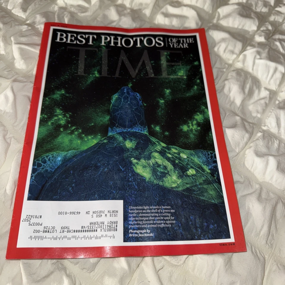 TIME MAGAZINE  - December 08, 2025 - Best Photos of the Year.  Ready to ship! - Image 1 of 1