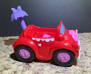 Fisher Price Little People Disney Minnie Mouse Mickey wirbelnder Regenschirm Auto Spielzeug - Bild 1 von 7